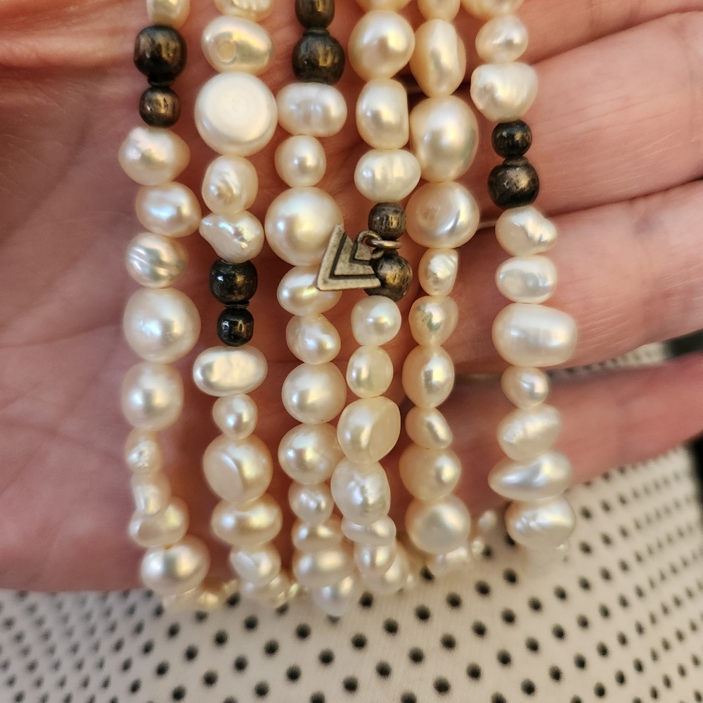 Silpada Fresh Water Stretch Bracelets 6